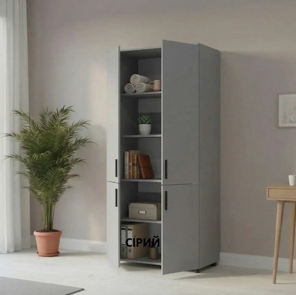 Шкаф для одежды Торн 2ДСП (полки) 90*51,6*200