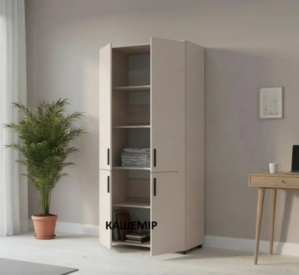 Шкаф для одежды Торн 2ДСП (полки) 90*51,6*200