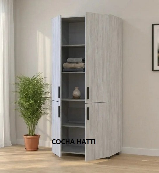 Шкаф для одежды Торн 2ДСП (полки) 90*51,6*200