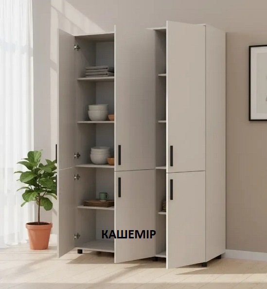 Шафа для одягу Торн 3ДСП (полиці) 135*51,6*200