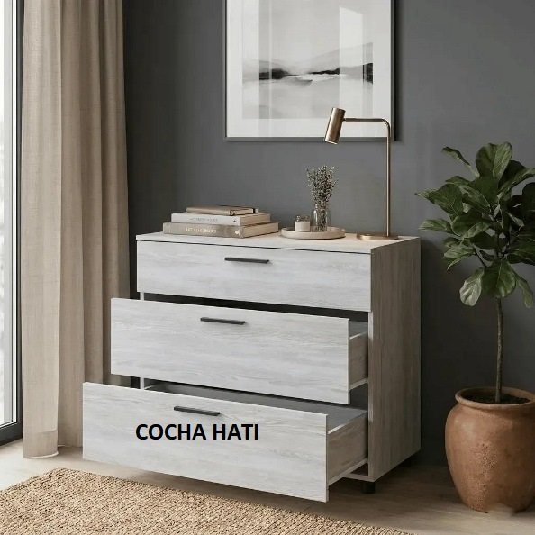 Комод Торн 3Ш 90*51,6*80