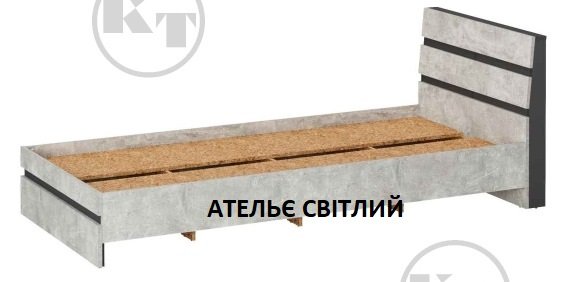 Кровать односпальная Альта-90